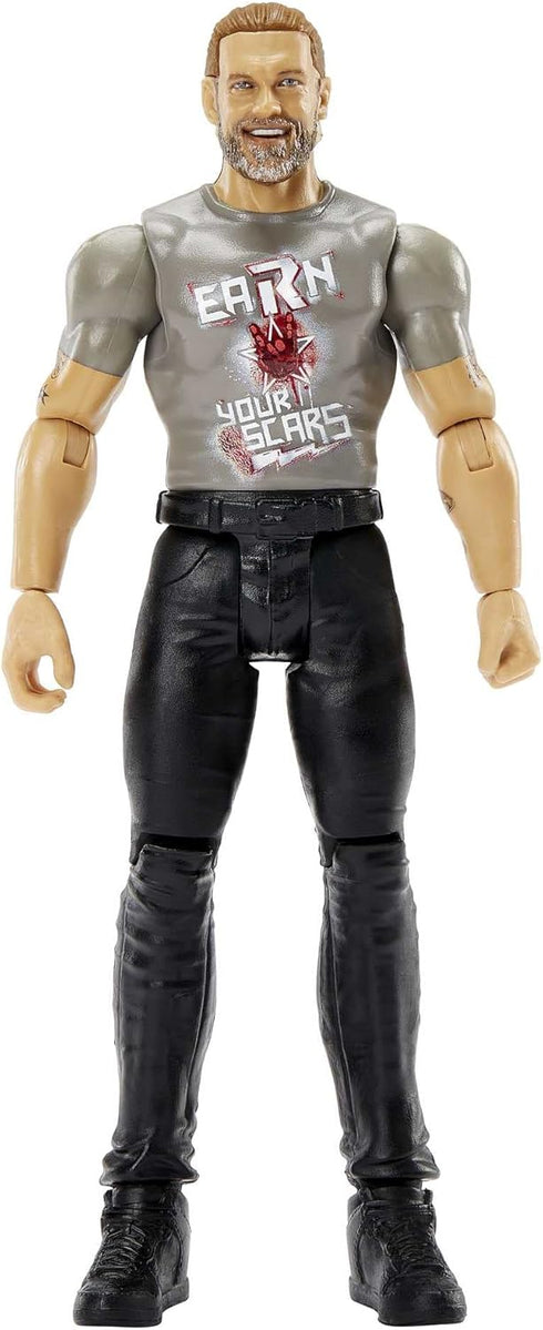 Mattel WWE Basic Action Figure, Edge, Posable 6-inch Collectible for Ages 6 Years Old & Up...