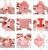 Kslong 50pcs Purple Butterfly Favor Boxes Girl Baby Shower Butterfly Candy Box Decoration Party Birthday Wedding Small Gift Boxes (Purple)...