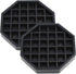 Drip Trays 4" Coffee Countertop Octagon Drip Tray Black Plastic Coffee Drip Tray with Honeycomb Grid, Pack of 2 (2 Pcs 4")...