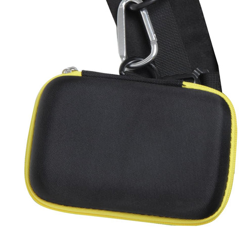 Hermitshell Hard Travel Case for Geiger Counter Nuclear Radiation Detector - FNIRSI Radiation Dosimeter (Black+Yellow Zipper)...