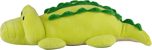 Green Alligator Plushie Toy - 12 Inches Stuffed Animal Plush Gator - Plushy and Squishy Crocodile with Soft Fabric and Stuffing - Cute Toy Gift fo...