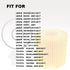 6 Pack?Pack of 6 Engine Oil Filter Compatible with Toyota Avalon Camry Highlander RAV4 Tacoma Sienna and More Replace 04152-YZZA1,04152-31090, 041...
