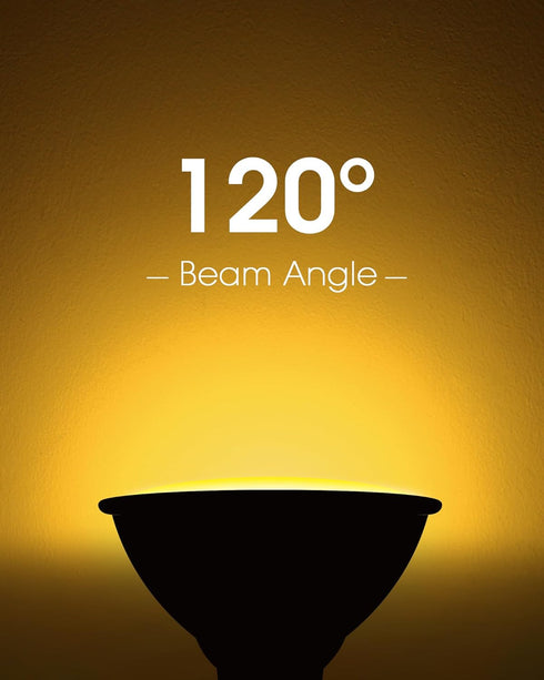 PAR38 Yellow Bug Light Bulb Outdoor, 150W Equivalent Yellow Amber LED Bulbs Outside, PAR38 LED Flood Light 15W 1300LM E26 Base for Porch Lights, H...