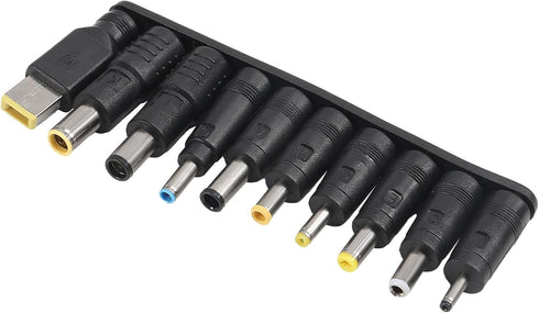 Universal 10Pcs DC 5.5x2.1mm Connectors Plug Kit Laptop Notebook Input DC Plug Set DC Power Adapter Connector Female Adapter Base...