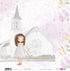 Papers For You - Scrapbooking Paper Kit in Portuguese | "A Day of Illusion Brown Haired Girl" Collection | Includes 12 Double Sided Papers with Va...