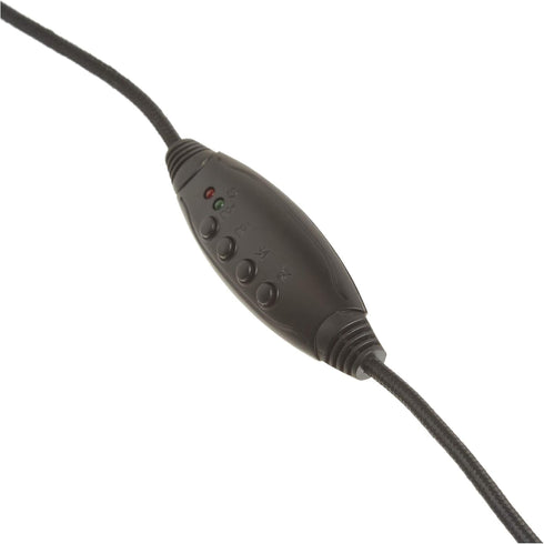 IMME282 USB Dual Headset with Adjustable Microphone Noise Cancelling and Volume Control, Wired Headphone for PC, Laptop and Computer......