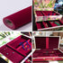Self Adhesive Felt Fabric, Soft Velvet Drawer Liner, DIY Velvet Fabric for Art & Crafts, Jewelry Box Felt Liner, Solid Color Felt Wallpaper 44.9x1...