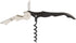 Pulltap's Double-Hinged Waiters Corkscrew, Black and Stainless Steel...
