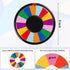 8 Inch Table Spinning Wheel,Double-Sided 8/16 Slot Color Prize Wheel,Dry Erase Spin Wheel for Fortune Spinning Game,Trade Show, Holiday Activities...