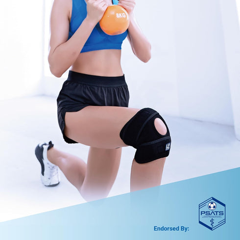 LP 788CA Adjustable Knee Brace with Open Patella - Kneecap Support for Running, Biking, Aerobics, Fitness, Football, Basketball, Hiking and Pain R...