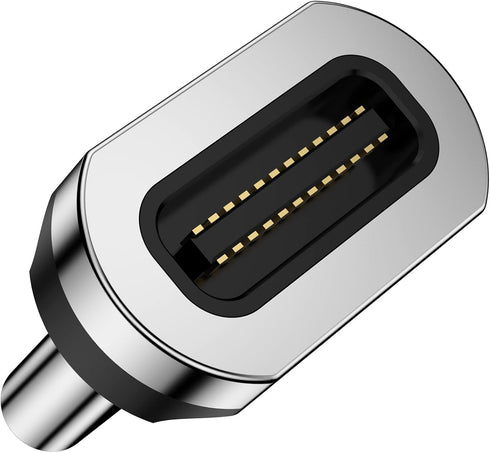 Magnetic Connector Tips Head for USB-C Android Devices (4 Pack), only Compatible 5A Magnetic Charging Cable or Magnetic Adapter...