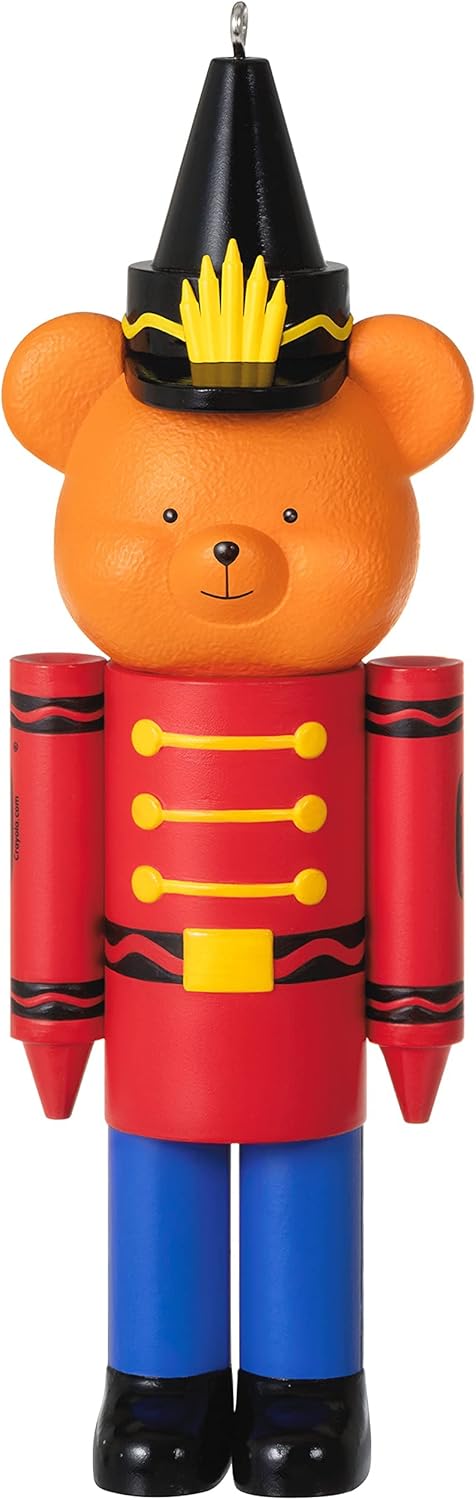 Hallmark Keepsake Christmas Ornament 2021, Crayola Colorful Toy Soldier...