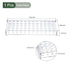 YOKIVE Tube Rack, Acrylic Test Tube Rack Holder | Great for 1.5ml, 2ml Lab Test Tube(Clear, 48-Sockets)...