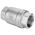 Check Valve,In-line Check Valve 3/4" Female Thread In-line Spring Check Valve Stainless Steel Vertical Valve WOG 1000...