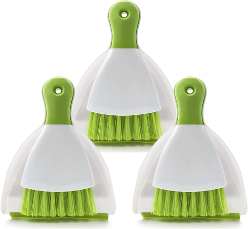Dust pan Broom Brush Dustpan - Small Broom and Dustpan Set, Mini Broom and Dustpan, Small Dustpan and Brush Set for Home Cleaning, Sofa, Desk, Gui...