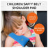 2PC Blue Seat Belt Pillow for Kids, Baby Seatbelt Pillow, Carseat Pillow Protector for Toddler Travel, Kids Travel Seat Belt Pillow, Seatbelt Stra...