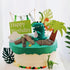 HUIANER Artificial Tree Stump Stones 7pcs Mini Fairy Garden Figurines Stumps Ornaments Miniature Stone Rock Statue for Train Landscape Railway San...