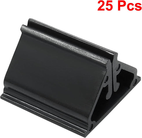 Black Game Card Holder Stand, 25pcs Acrylic Card Stand, Plastic Game Piece Holders for Cards, Party, Game, Photos, Memos, Pictures Display...