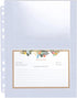 30 Pack 120 Pockets 4x6 Recipe Card Sleeves,3 Ring Binder Recipe Card Protector Pages,Double Sided 2 Pocket Refill Sheets for Recipe Book, 8.5x11 ...