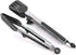 Kitchen Tongs 9 inches and 12 inches Fish Spatula Stainless Steel Locking with Silicone Tips Cooking Salad Buffet BBQ Serving Tongs Heat Resistant...