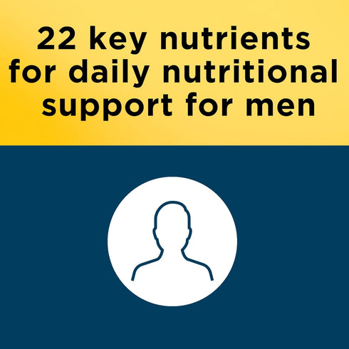 Nature Made Multivitamin For Him with No Iron, Mens Multivitamins for Daily Nutritional Support, Multivitamin for Men, 90 Tablets, 90 Day Supply...