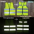 Hi Vis Kids Safety Vest| Lightweight,Adjustable & Comfy |Toddler Safety Vest,Reflective Vest Kids,toddler construction vest for Cycling & Running...