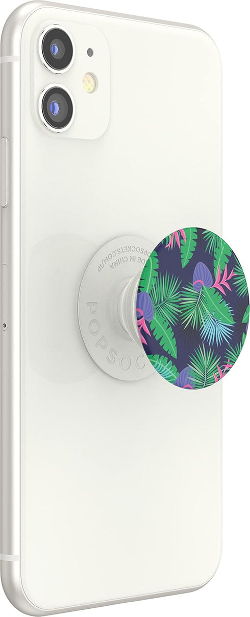 PopSockets Phone Grip with Expanding Kickstand, Plant Pattern PopGrip - Miami Nights...