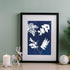 WEBEEDY 30 Sheets Cyanotype Paper Leaves Sun Print Paper Kit,A4 High Sensitive Sun Paper Nature Sun Printing Kit,Sun Art Paper Sun Print Paper for...
