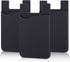 Pofesun Adhesive Phone Card Holder, 3 Pack Silicone Stick-on Wallet ID/Credit Card Holder Pouch Sleeve Self Adhesive Sticker Case for iPhone 16 15...