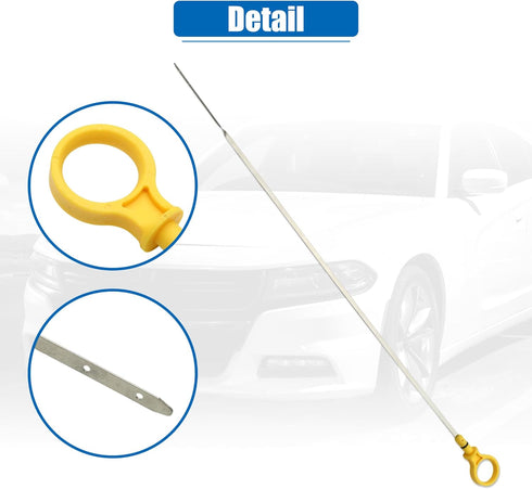 uxcell Engine Oil Level Indicator Dipstick for Mazda 3 2010-2013 for Mazda CX-7 2010-2012 for Mazda 5 2012-2013 for Mazda 6 2011-2013 No.L3G6-10-4...