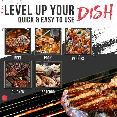 Lane's Blackened Seasoning Spice, All-Natural Blackened Fish Seasoning for Pork, Beef & Seafood, Cajun Blackening Seasoning, Made in the USA, 4.6 ...