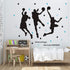 3D Basketball Player Wall Decals Decors for Boys Room,Basketball Slam Dunk Wall Decor for Boys Bedroom...