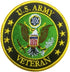 Antrix Tactical USA US American AR Veteran Patch Fully Embroidered Don't Forget Veteran Applique Badges Patch- Dia 3.15" Veteran...