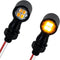 QUASCO Led Turn Signal Lights Universal Mini Size Blinkers Front Motorcycle Indicator Compatible with Harley Honda Kawasaki Suzuki Triumph Yamaha...
