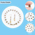 PH PandaHall 540pcs 18 Styles Spacer Beads, Antique Bronze Tibetan Alloy Jewelry Beads Bicone Flower Metal Spacers for Bracelet Necklace Jewelry M...