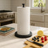 KES Matte Black Paper Towel Holder Countertop, Kitchen Paper Roll Holder Stand with Weighted Base Heavy for Standard or Gaint Rolls SUS304 Stainle...
