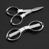 6 Pcs Folding Scissors, PIVHWIR Portable Telescopic Scissors Safety Travel Trip Scissors for Home Camping Office...