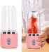 FLEXMAN 300ml Cordless Portable Blender, 6 Blades 22000Rpm USB Rechargeable Personal Blender, Travel Blender with 1500mAh Lithium Battery for Ice ...