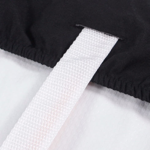 Black Diaper Changing Pad Cover with Strap Holes Set of 3, Snug Fit 4-sided Contoured Changing Table Pad 16x31 16x32, Fitted Change Pad Sheet for ...