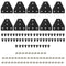 10pcs 2020 Extrusion T Plate Joining Corner Bracket Connector T Slot Hardware 8020 V Slot Aluminum Extrusion Accessories with T Nuts and Screws fo...