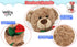 12'' Stuffed Teddy Bear Dolls with Rose, Soft Plush Animal Toys for Valentine's Day Her/Girlfriend Lover Mom Kids Gifts...