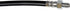Dorman H86433 Brake Hydraulic Hose Compatible with Select Chevrolet Models, Black, 1 Count (Pack of 1)...
