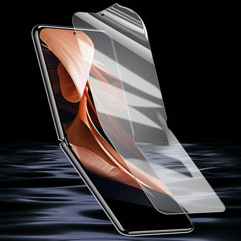 (2 Sets 4 Pack For Moto Razr Plus 2023 2 Pack Inner Screen Protector + 2 Pack Outer Screen Protector Soft TPU Film for Motorola Moto Razr+ 2023 (M...
