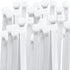 14 Inch Length 75 lbs TENSILE Strength Premium Grade, UV Weather Resistant, Premium Grade - HEAVY DUTY (100 Natural Clear Cable Zip Ties)...