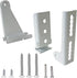 Doors Closer Kit Reinforced Storm Door Hardware Bracket Gate Lock Repair Member Replacement Parts Compatible with Andersen Emco Larson (White)...