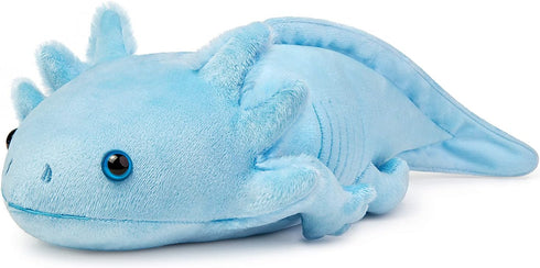 ZHONGXIN MADE Axolotl Plush - Blue Axolotl Stuffed Animal, Realistic 20" Cute Ambystoma Creepy Amphibians Plush Toys, Unique Plush Gift Collection...