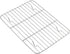 Baking Sheet with Rack Set, Stainless Steel Cookie Sheet and Cooling Rack, 9.5 Inch X 7 Inch X 1 Inch...