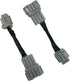 2pcs Headlight Conversion Adapters Compatible with 2003+ Nissan 350z HID Wiring 8 to Halogen 6...