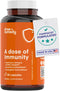 A Dose of Immunity Quercetin with Vitamin C and Zinc, Vitamin D, 500mg Quercetin Bromelain with Echinacea & B Vitamins, Lung Immune Support Supple...