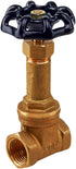 Everflow Supplies 44122-NL 1/2" Long Bonnet Gate Valve With Female Threaded IPS Connections...